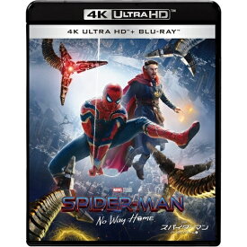【取寄商品】BD / トム・ホランド / スパイダーマン:ノー・ウェイ・ホーム (4K Ultra HD Blu-ray+Blu-ray) (初回生産限定版) / UHBL-81729