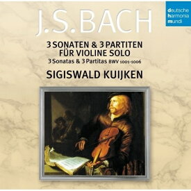 CD / シギスヴァルト・クイケン / バッハ:無伴奏ヴァイオリン・ソナタ&パルティータ(全曲) / BVCD-38081