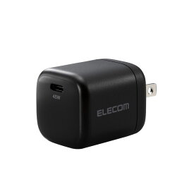 AC充電器/USB充電器/USB Power Delivery/45W/USB-C1ポート/スイングプラグ/ブラックエレコム株式会社