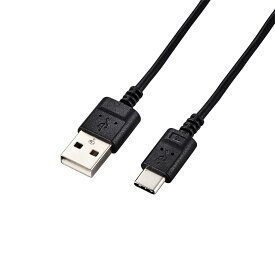 USB Type-Cケーブル/スマホ用/USB(A-C)/極細/1.5m/ブラックエレコム株式会社