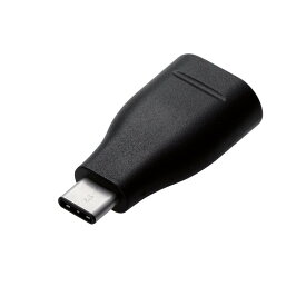 スマートフォン用USB変換アダプタ/USB(Aメス)-USB(Cオス)/ブラックエレコム株式会社