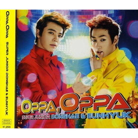 CD / SUPER JUNIOR DONGHAE & EUNHYUK / OPPA,OPPA (CD+DVD) / AVCK-79063