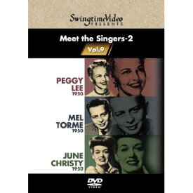 DVD / ペギー・リー / Meet the Singers-2 魅惑のジャズヴォーカル2 オール・ザット”SwingtimeVideoJazz” / SVBP-59