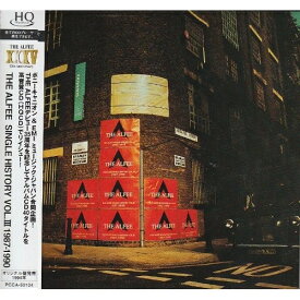 CD / THE ALFEE / SINGLE HISTORY VOL.III 1987-1990 (HQCD) (紙ジャケット) (完全生産限定盤) / PCCA-50104
