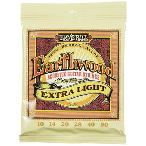 ERNIE BALL 2006 AR[XeBbNM^[ (10-50) EARTHWOOD 80/20 BRONZE EXTRA LIGHT