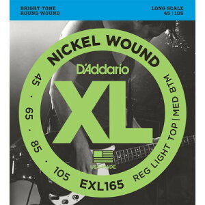 D'Addario ダダリオ ベース弦 ニッケル Long Scale .045-.105 EXL165