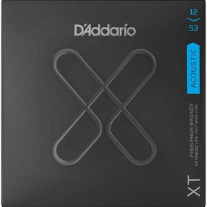 D'Addario ダダリオ アコースティックギター弦 XT コーティング弦 フォスファーブロンズ Light .012-.053 XTAPB1253