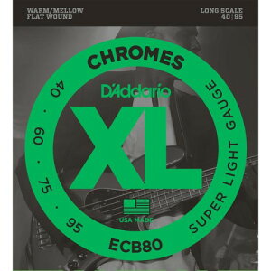D'Addario __I x[X tbgEh Long Scale .040-.095 ECB80