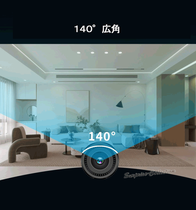 楽天市場】防犯カメラ 小型 HIDVCAM 内蔵電池録画 ワイヤレス wifi SD
