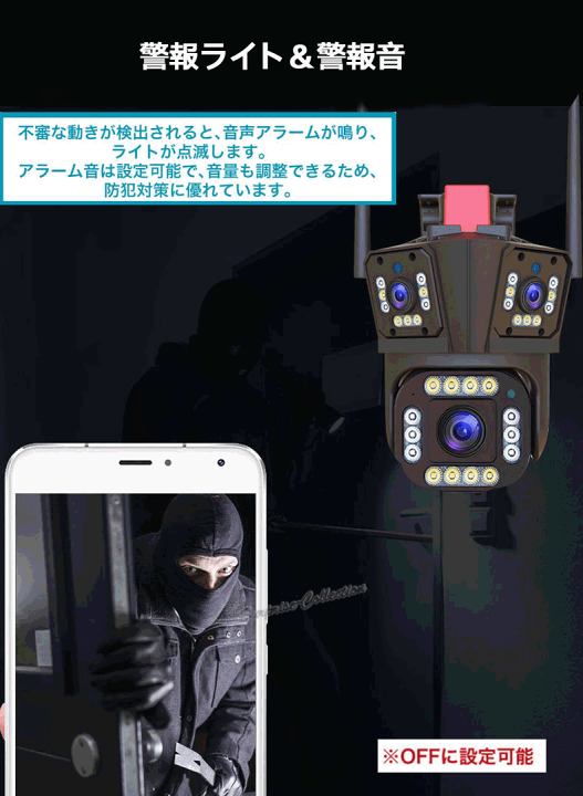 Amazon.co.jp: 防犯カメラドーム型 200万画素 屋内屋外 有線