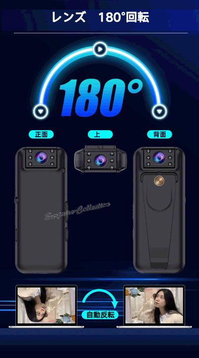 楽天市場】【電池で最大18時間録画】防犯カメラ 小型ビデオカメラ