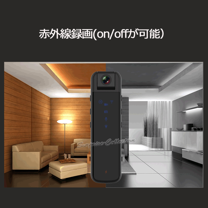 楽天市場】防犯カメラ 小型 ワンタッチ録画 180°回転 ビデオ