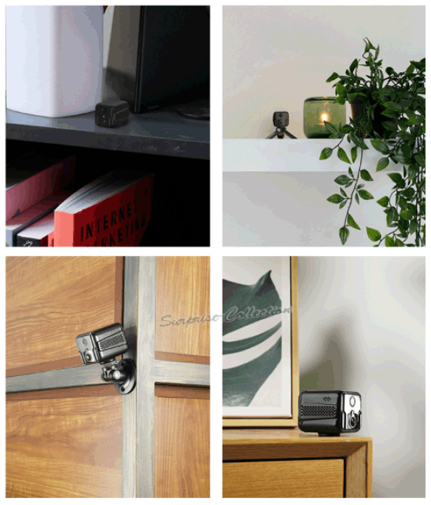 楽天市場】防犯カメラ 小型 人感センサー 長時間録画 ワイヤレス wifi