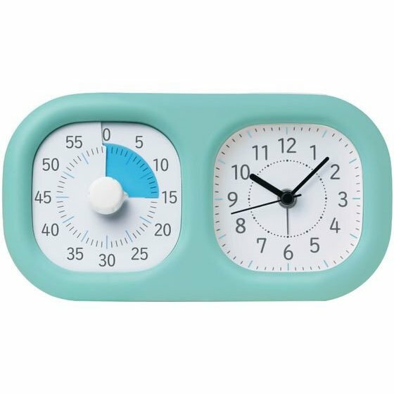 価格 SD-LV-3521-MB タイマー トキ サポ 時っ感タイマー 時計プラス 色で時間の経過を実感 本物 時間 子供 ミントブルー 時計 知育
