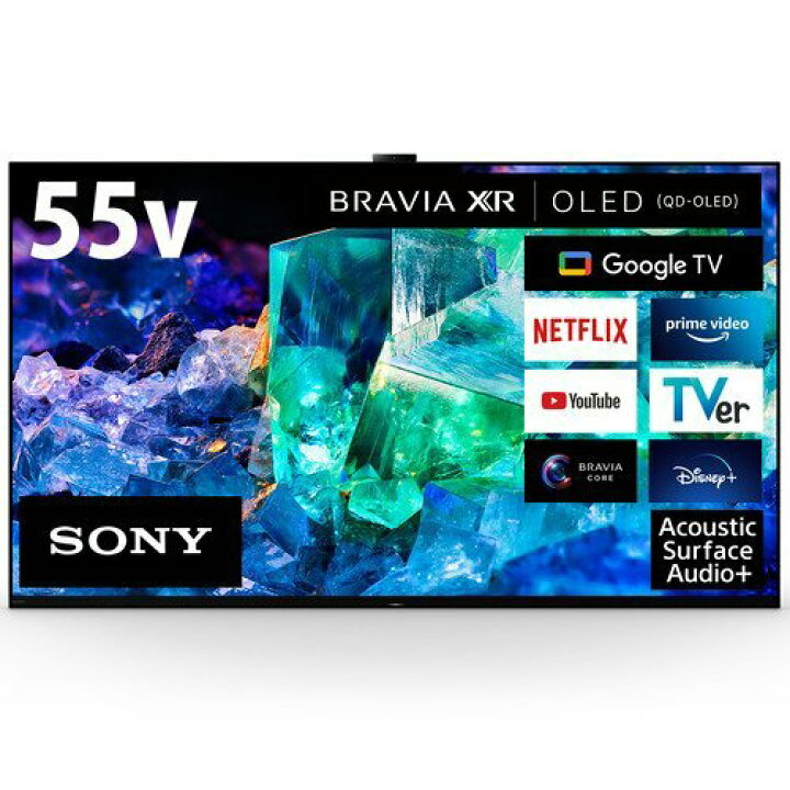 楽天市場】ソニー XRJ-55A95K 55V型 4K 有機ELテレビ BRAVIA XR : apex  