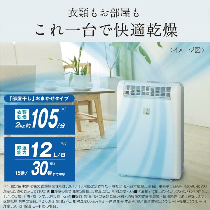 楽天市場】MJ-M120VX-W 三菱電機 MITSUBISHI ELECTRIC 衣類乾燥除湿器 