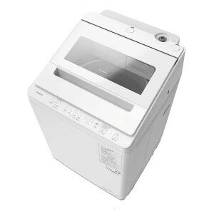 BW-V80K-W �z���C�g���� �S��������@ 8kg �r�[�g�E�H�b�V�� �c�^ 8�L�� �C���o�[�^�[