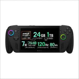 RC73XA-Z2E24G1T �G�C�X�[�X ASUS �|�[�^�u���Q�[���@ ROG Xbox Ally X/7�^/Ryzen AI Z2 Extreme/������ 24GB/SSD 1TB/Windows 11 Home/�u���b�N