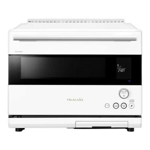 AX-RS1C-W �V���[�v SHARP HEALSIO �w���V�I �E�H�[�^�[�I�[�u�� 30L 2�i�����Ή� COCORO KITCHEN�Ή� �}�b�g�z���C�g