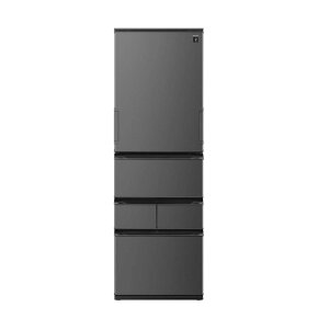 ������ݒu���� SJ-XW46R-H �V���[�v 455L ��60cm ���J5�h�A �①�� �X���[�X�_�[�N�O���[
