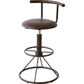 東谷キリク キッチンハイチェア (ブラウン) (W41×D44×H74-85×SH57-68)【送料無料（北海道・沖縄送料別）】