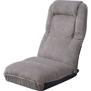 ���J4WAY�n�C�o�b�N�t���A�`�F�A (�O���[) (W47×D70-126×H18-76×SH18)�y���������i�k�C���E���ꑗ���ʁj�z