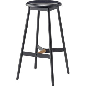 東谷ハイスツール (ブラック) (W41×D40×H74)【送料無料（北海道・沖縄送料別）】