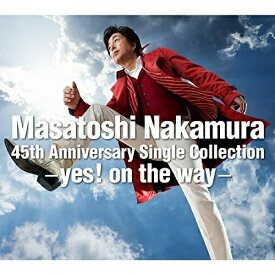 CD / 中村雅俊 / Masatoshi Nakamura 45th Anniversary Single Collection-yes! on the way- (通常盤) / COCP-40896