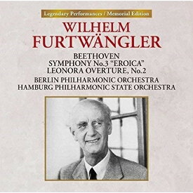CD / ヴィルヘルム・フルトヴェングラー / ベートーヴェン:交響曲 第3番(英雄)、レオノーレ序曲 第2番 (UHQCD) (解説付) / KICC-1361