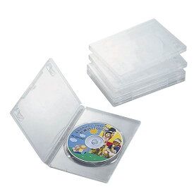 DVDトールケース(5枚パック・クリア)エレコム株式会社