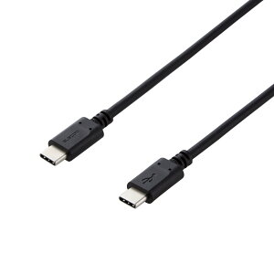 �X�}�z�E�^�u���b�g�pUSB�P�[�u��/USB(C-C)/�X�^���_�[�h/USB Power Delivery�Ή�/�F�ؕi/1.5m/�u���b�N�G���R���������