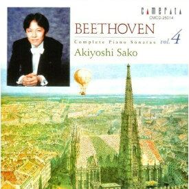CD / 迫昭嘉 / ベートーヴェン:ピアノ・ソナタ全集4 / CMCD-25014