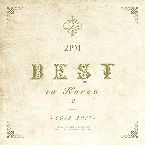 CD 2PM BEST in Korea 毎週更新 CD+DVD ESCL-5285 2 ラッピング無料 ～2012-2017～ 初回生産限定盤A