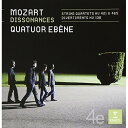 CD / エベーヌ弦楽四重奏団 / モーツァルト:弦楽四重奏曲第15番、第19番、ディヴェルティメントK138 (解説付) (来日記…