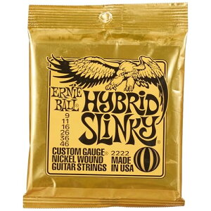 ERNIE BALL 2222 GLM^[ (09-46) HYBRID SLINKY nCubhEXL[