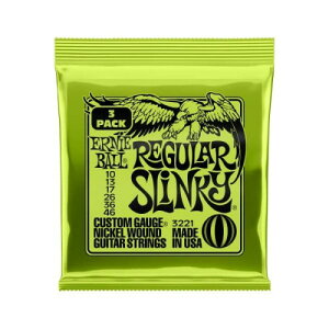ERNIE BALL 3221 GLM^[ (10-46) REGULAR SLINKY 3Set Pack