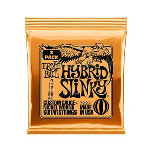 ERNIE BALL 3222 GLM^[ (09-46) HYBRID SLINKY 3Set Pack