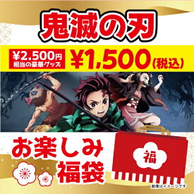 【送料無料】 鬼滅の刃 お楽しみ福袋　2500円相当のグッズ入り福袋