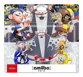 【送料無料】 追跡番号あり・取寄商品 ニンテンドーamiibo すりみ連合セット[フウカ/ウツホ/マンタロー](スプラトゥーンシリーズ)任天堂