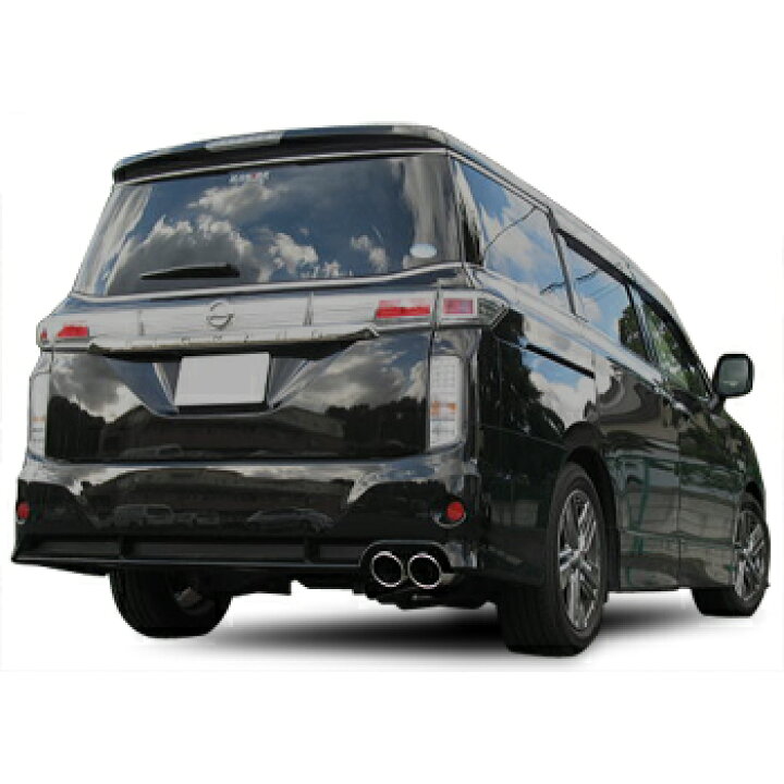 楽天市場】E52系 エルグランド3.5L用PFSマフラー（ライダー専用 