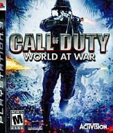 中古 【中古】PS3ソフト 北米版 CALL OF DUTY WORLD AT WAR (18才以上対象・国内使用可)