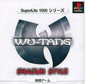 【中古】PSソフト Wu-Tang SHAOLIN STYLE SuperLite 1500