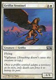 【中古】マジックザギャザリング/英語版/C/白/基本セット2012 21/249[C]：【M12】Griffin Sentinel/グリフィンの歩哨