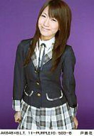 【中古】生写真(AKB48・SKE48)/アイドル/AKB48 PURPLE10/503-B ： AKB48/戸島花/AKB48×B.L.T. 11-PURPLE10/503-B