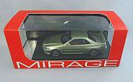 【中古】ミニカー 1/43 Nissan Skyline GT-R Vspec II Nur(R34)Millennium Jade MIRAGE(レジンモデル) [8367]