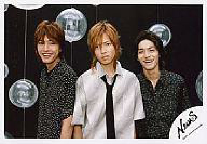 楽天市場 中古 生写真 ジャニーズ アイドル News News 内博貴 山下智久 錦戸亮 横型 衣装黒 白 笑顔 公式生写真 ネットショップ駿河屋 楽天市場店