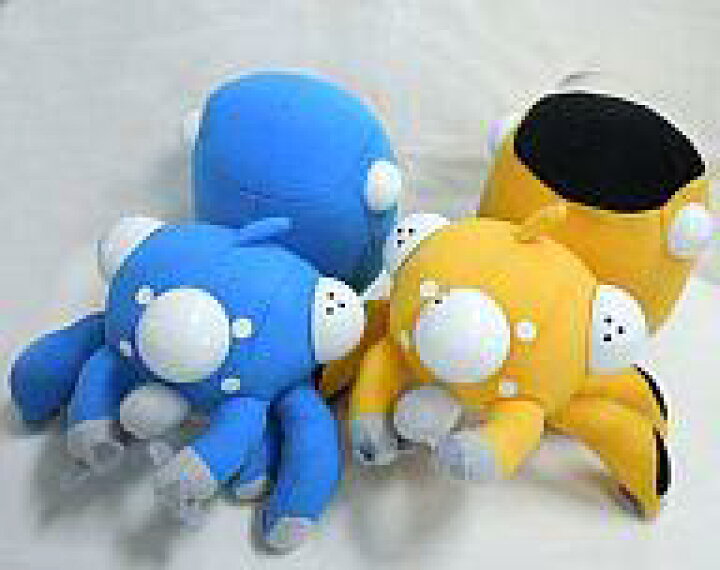 楽天市場】【中古】ぬいぐるみ タチコマ＆タチ・イエローバージョン 