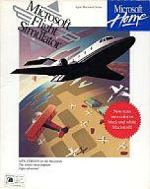 【中古】Mac FDソフト Microsoft Flight Simulator[日本語マニュアル付英語版]
