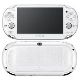 【中古】PSVITAハード PlayStation Vita本体&lt;&lt;3G/Wi-Fiモデル&gt;&gt;(クリスタル・ホワイト)[初回限定版][PCH-1100 AB02]