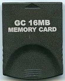 【中古】NGCハード GC 16MB MEMORY CARD ブラック